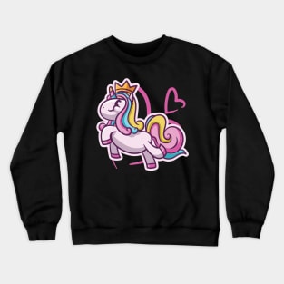 Unicorn love Crewneck Sweatshirt